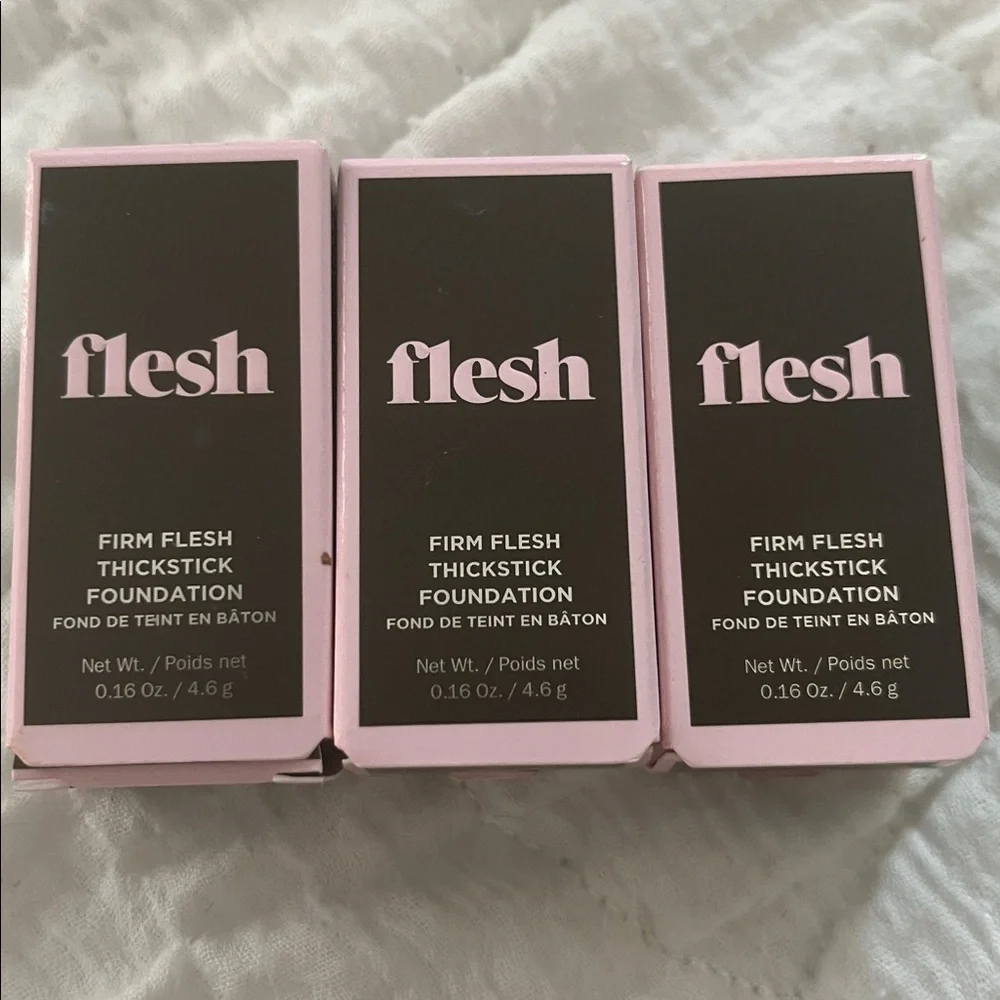 flesh Thickstick Foundation Contouring Bundle of 3 Shades New